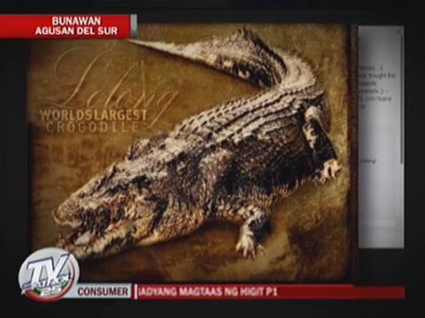 Bunawan residents mourn Lolong death