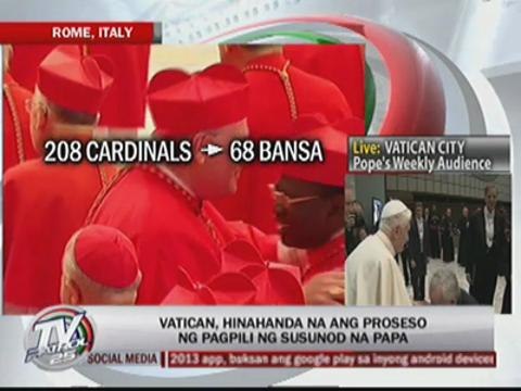 Vatican prepares to choose next pope