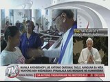 Tagle officiates Ash Wednesday Mass