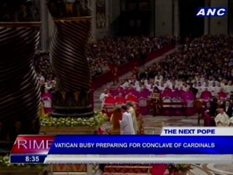 Vatican preparing for conclave of cardinals