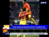 Messi passes 300 Barca goals in comeback win