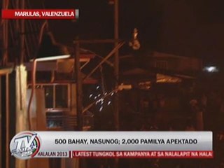 Descargar video: Valenzuela fire hits 500 houses