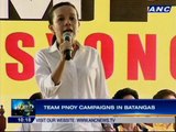 Team PNoy campaigns in Batangas