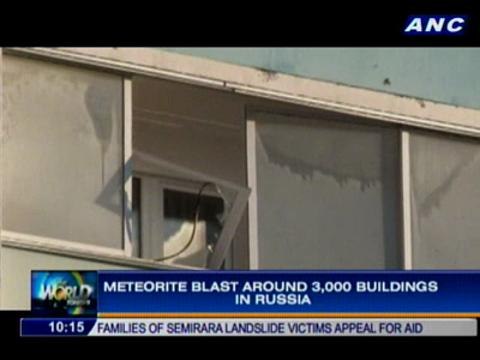 Over 1,000 injured in Russia after meteorite blast