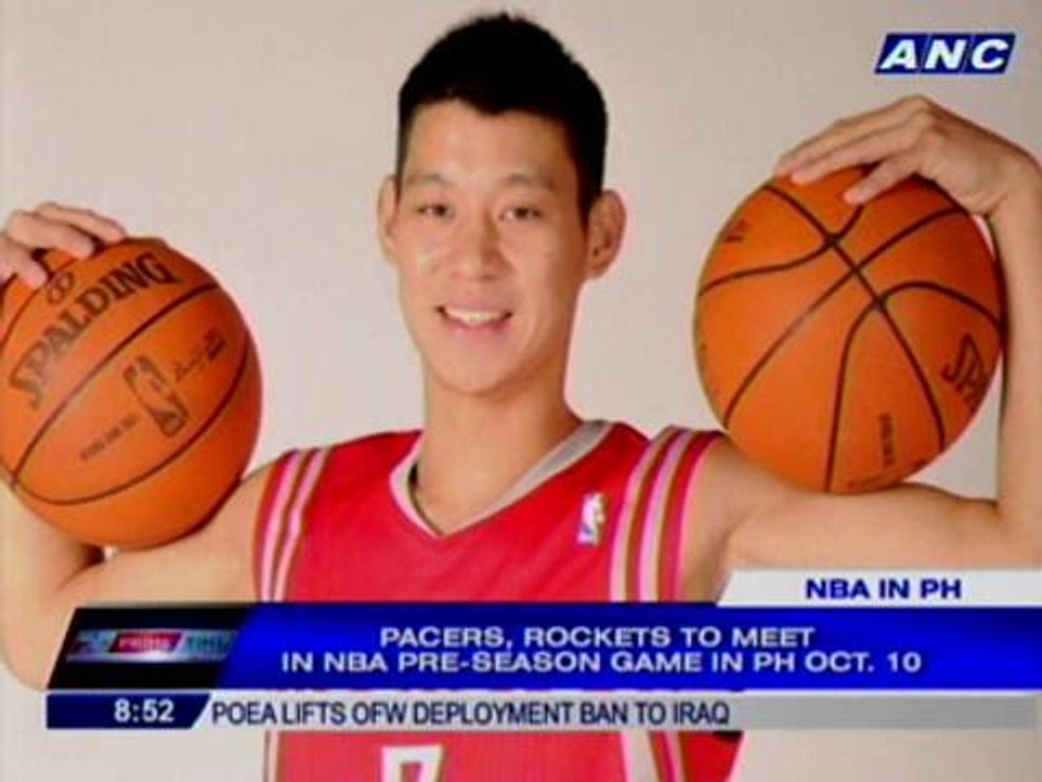 Pacers, Rockets to meet in NBA pre-season game in PH on Oct. 10