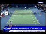 Djokovic beats Berdych to win Dubai title