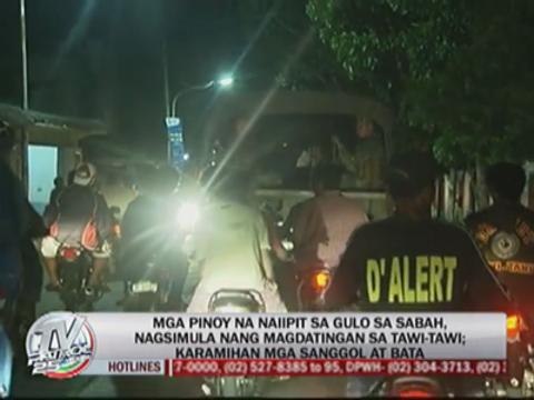 Pinoys evacuate to Tawi-Tawi amid Sabah conflict