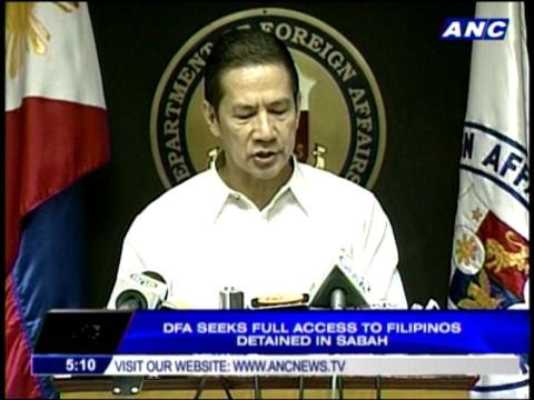 Malaysia urged to give humanitarian access to Pinoys