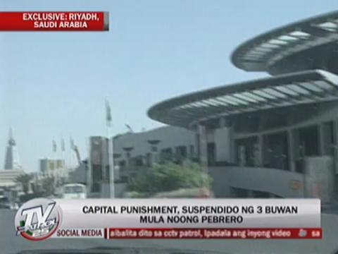 EXCL: OFW in Saudi death row gets temporary reprieve