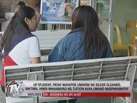 UP Manila student commits suicide over tuition woes