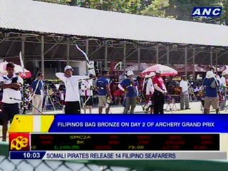 Filipinos bag bronze on day 2 of Archery Grand Prix
