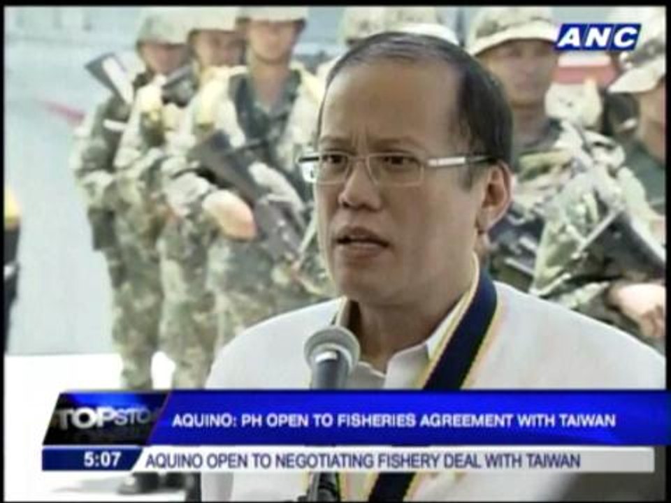PNoy- Philippines open to fisheries talks