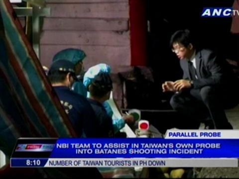 NBI team to assist in Taiwan's own probe into Batanes shooting incident