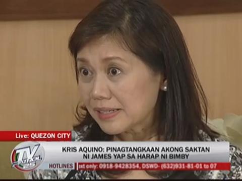 Kris breaks silence on James' accusations