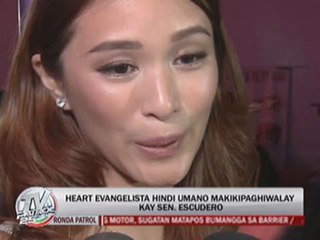 Heart won’t break up with Chiz