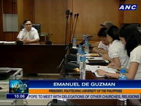 PUP going after students involved in violent protest