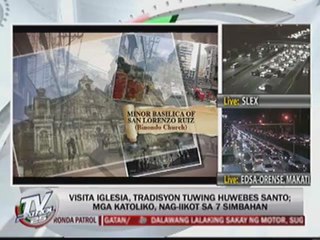 Churches abound in Manila for Visita Iglesia