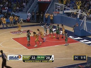 FEU vs DLSU Game Highlights Women's Finals 1 - October 7 2012