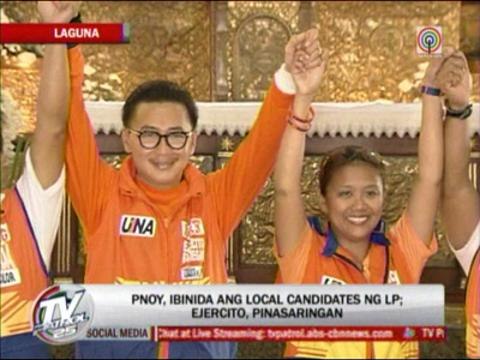 PNoy makes snide remarks vs UNA’s Ejercito