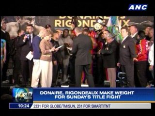 Donaire gets boost from former foe Nishioka