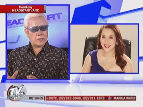 Marc Logan reports: Willie Nep as Erap, Lim