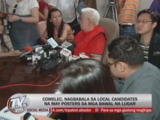 Violations spotted as local campaign kicks off