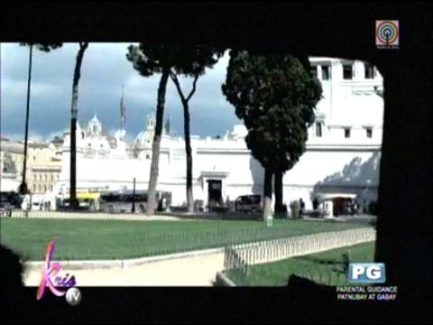 Kris, sons visit Vatican, Rome, Florence