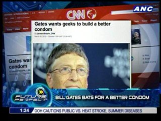 Bill Gates bats for a better condom