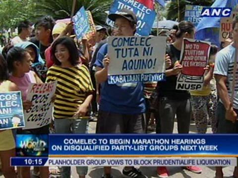 COMELEC summons senatorial bets, party lists for poster violations