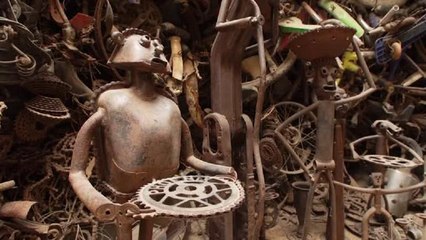 Au Sénégal, des vélos recyclés en oeuvre d'art