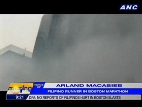 Filipino runners still shocked by bombings