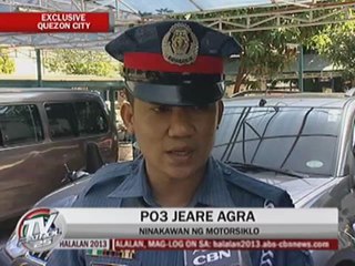 Cop's motorcycle stolen inside Camp Crame