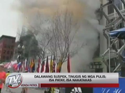 Suspect in Boston bombing killed