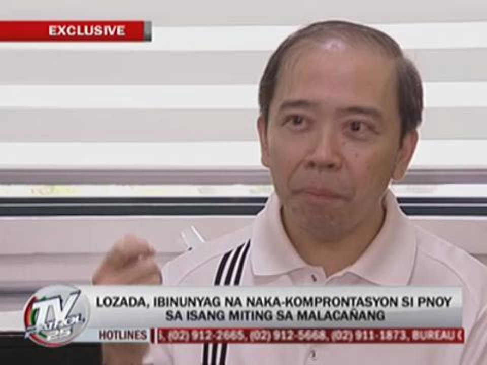 EXCL: Jun Lozada accuses PNoy of harassment