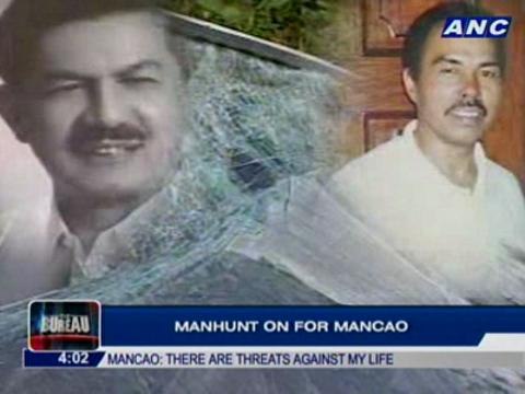 Mancao escapes from NBI custody