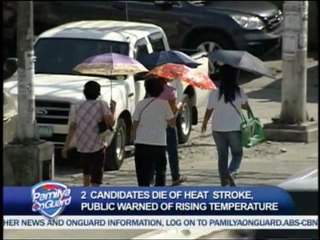 Tải video: pamilyaonguard-HEAT STROKE DOWNS CANDIDATES DURING CAMPAIGNS