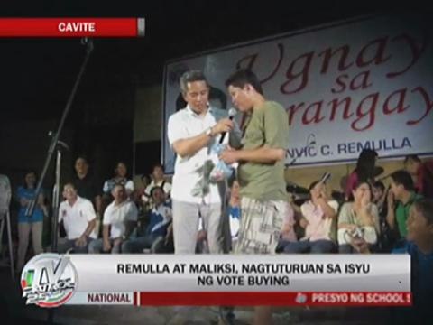 Cavite governor denies vote-buying allegations