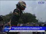 Stockinger displays driving skills at Manila Speed Show