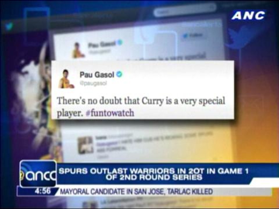 Netizens impressed by Spurs' comeback vs Warriors