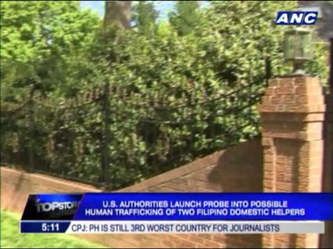 2 Pinays rescued from Saudi envoy's house