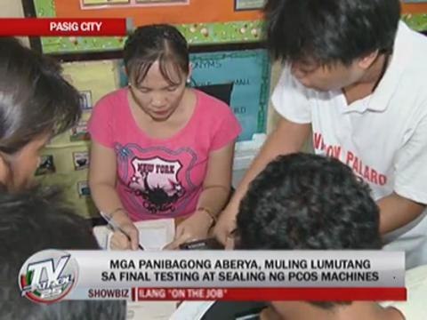 More glitches reported in final testing of PCOS machines