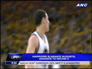 Warriors eliminate Nuggets