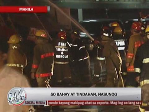 40 families homeless in Tondo blaze