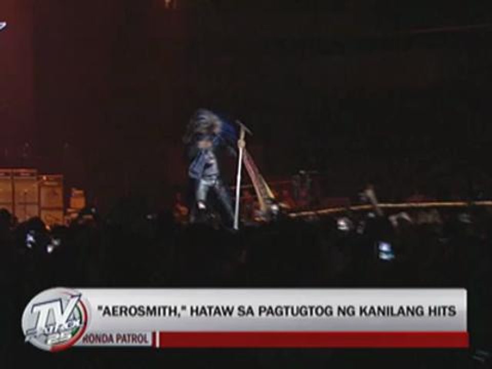 Aerosmith rocks MOA Arena