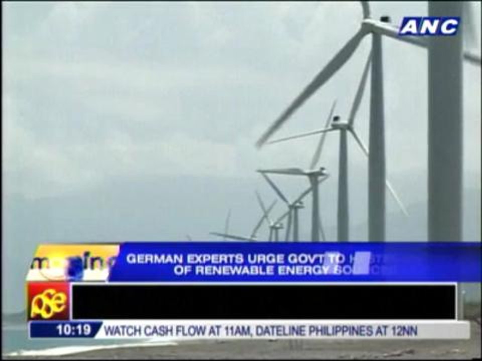 'Renewable sources of energy will bring power rates up'
