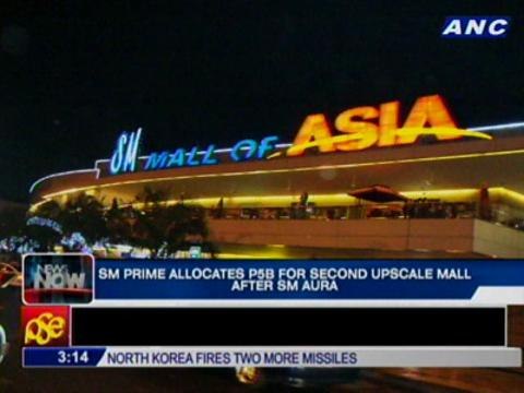 SM Prime allocates P5B for second upscale mall after SM Aura