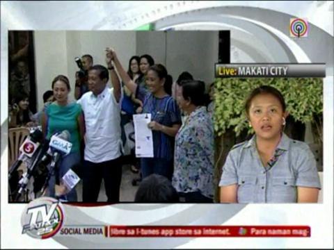 Nancy Binay wants tips from Kabayan