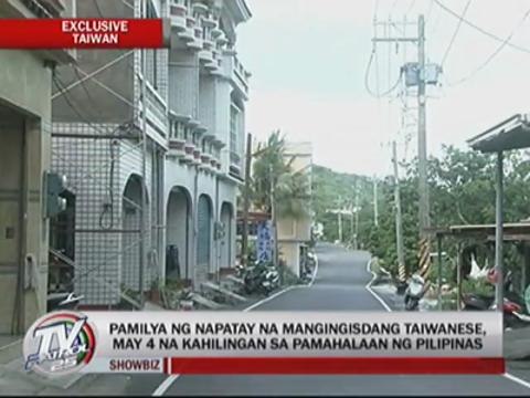 Kin of slain Taiwanese fisherman have 4 demands