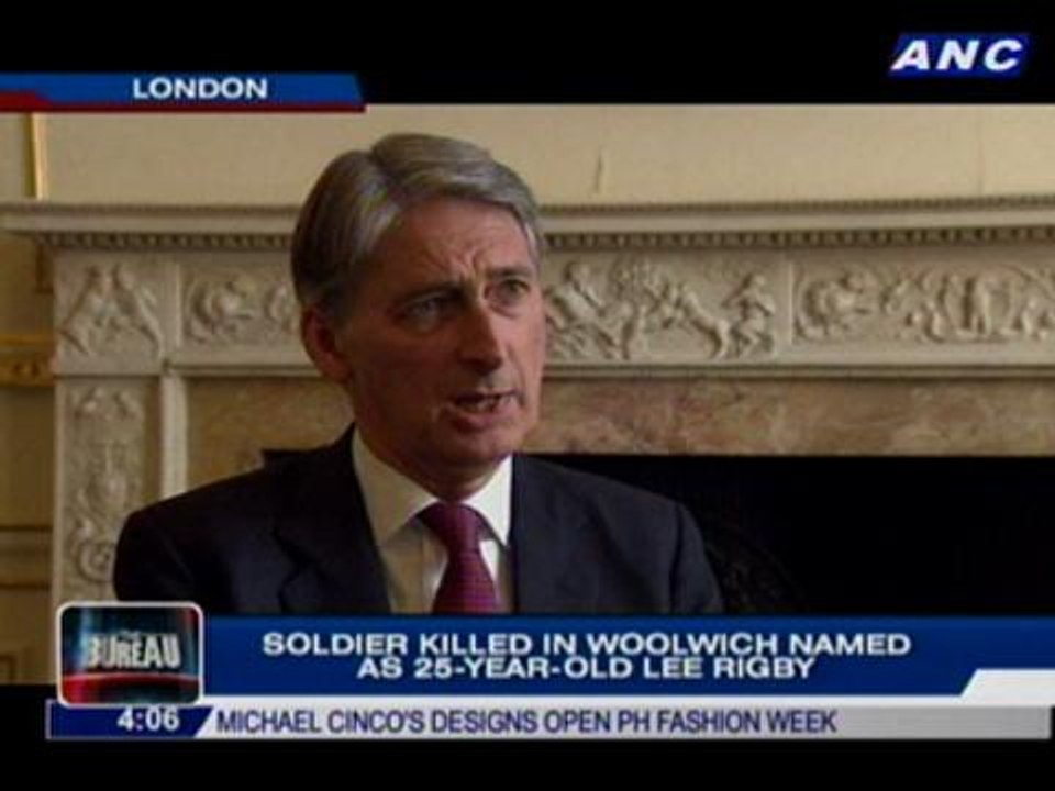 Soldier killed in Woolwich named as 25-year-old Lee Rigby