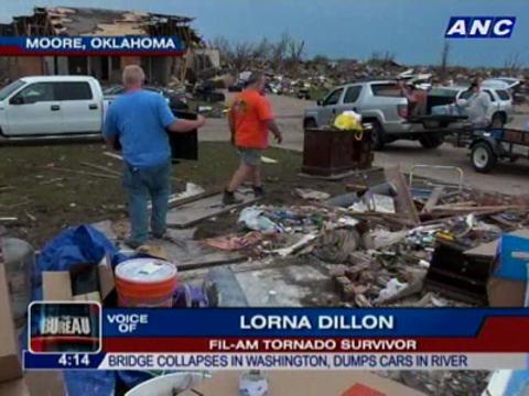 Fil-Am's house ravaged in tornado